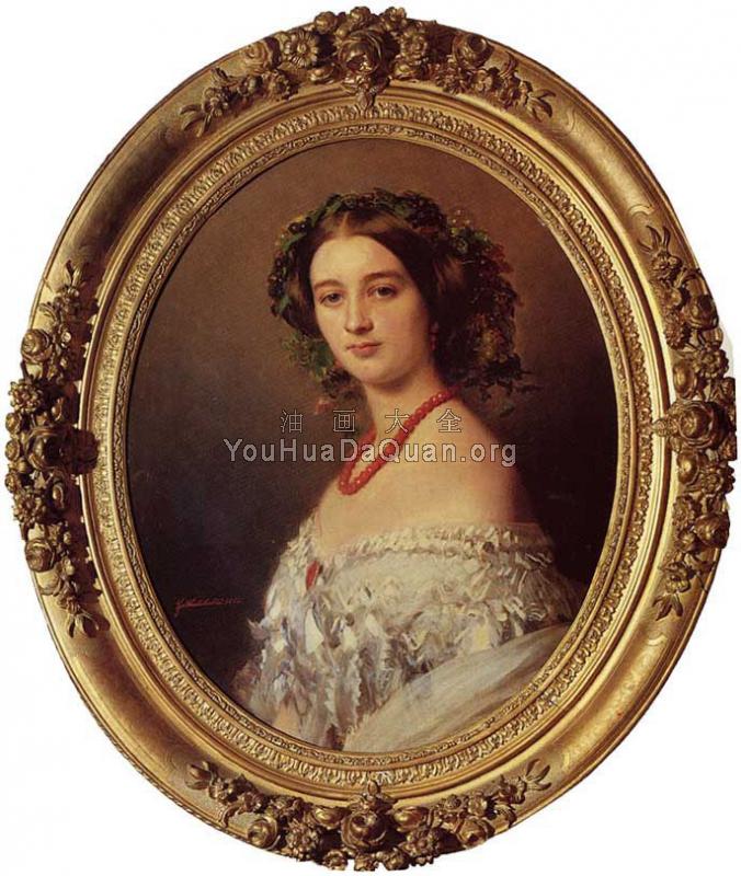 Malcy Louise Caroline Frederique Berthier de Wagram Princess Murat - 弗朗兹·夏维尔·温特哈特